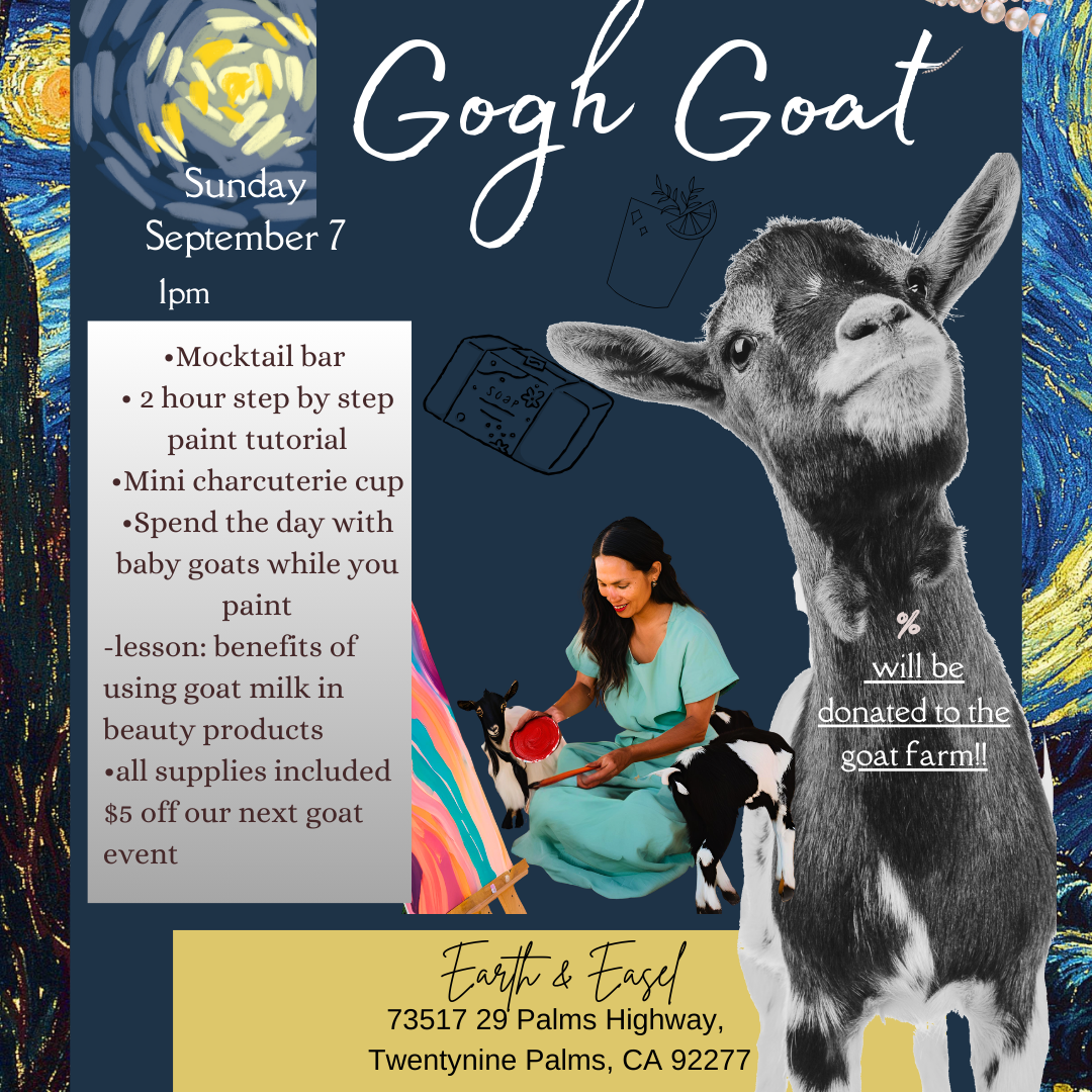 Gogh Goat: Paint with Baby Goats (September 7)