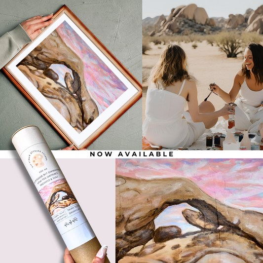 Sunset Arch Joshua Tree Paint Kit