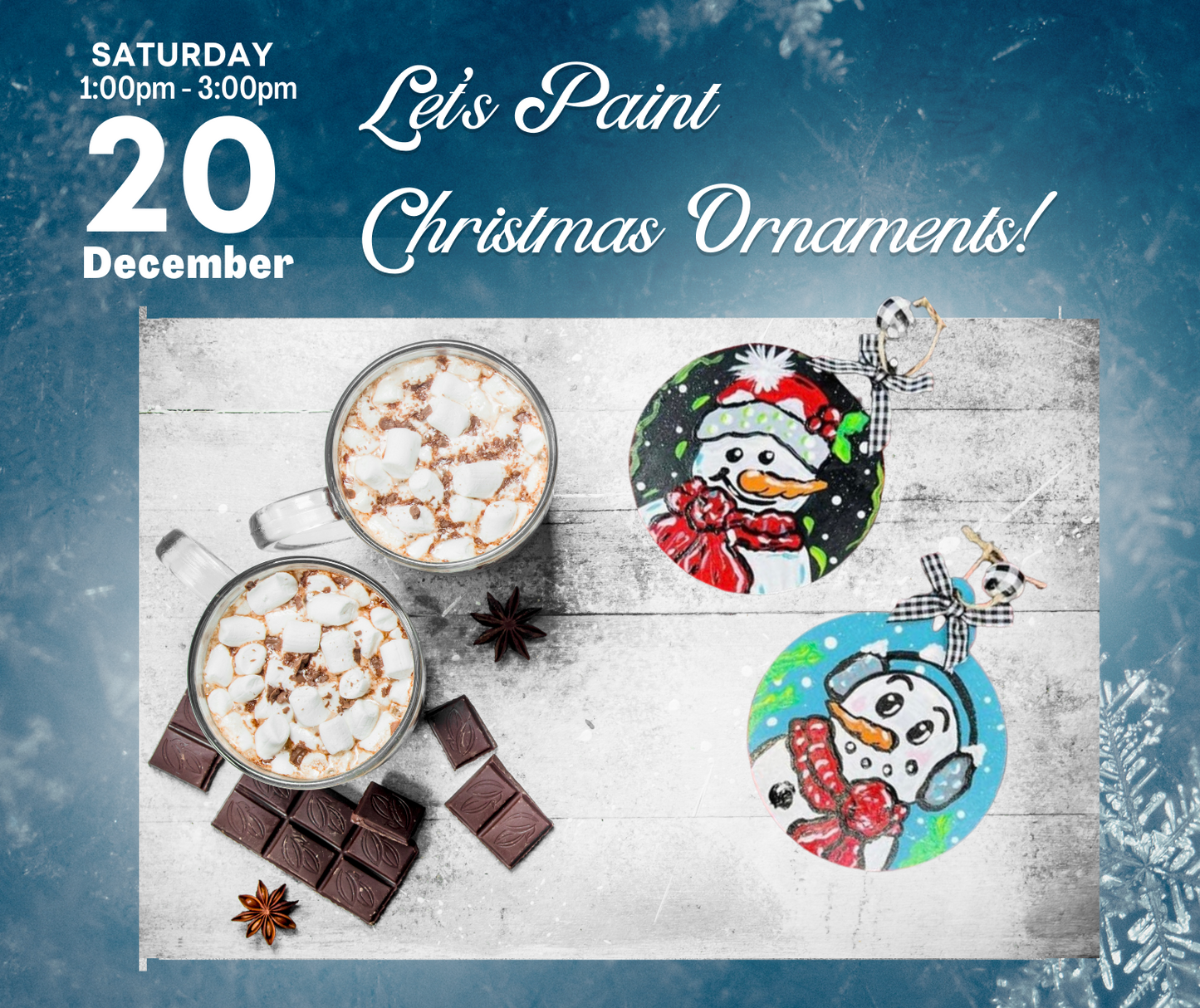 Christmas Ornaments + Cocoa | Thompson Brewing Co. (December 20)