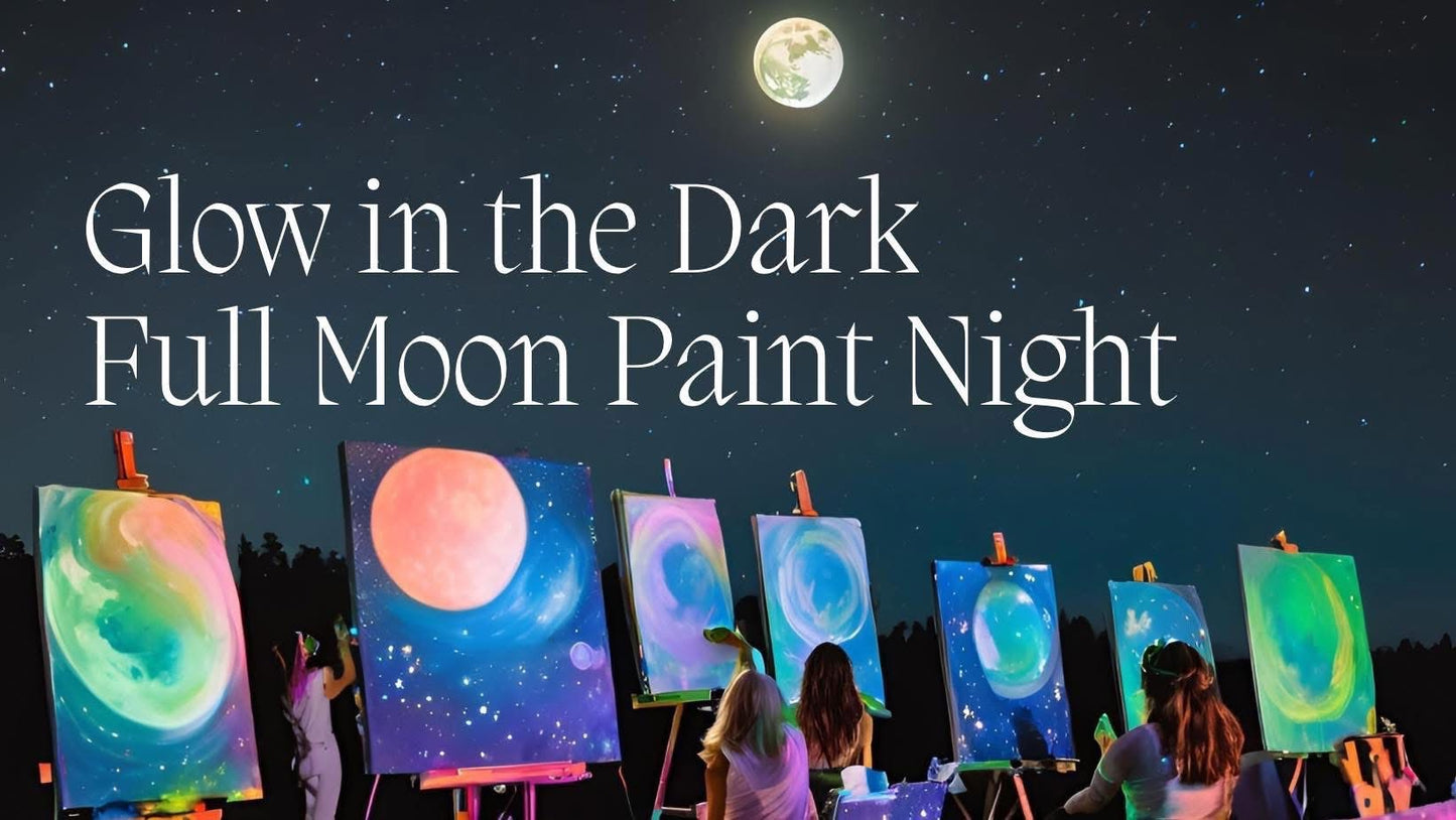 Glow in The Dark Full Moon Paint Party | Sky’s The Limit Observatory 29-Palms (March 31)