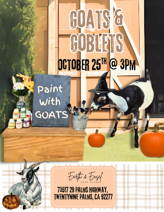 (October 25) GOATS & GOBLETS