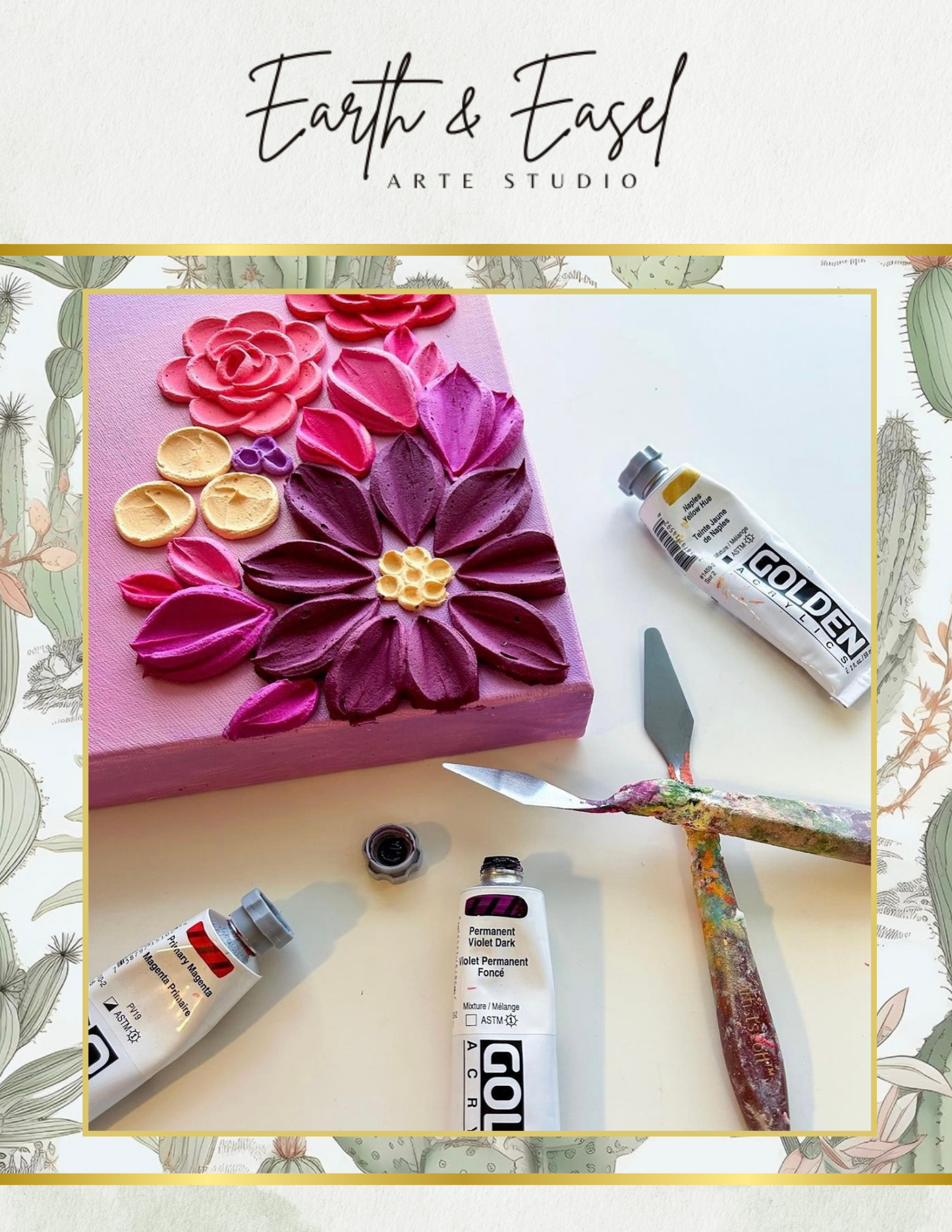 Texture Art Workshop (August 9)
