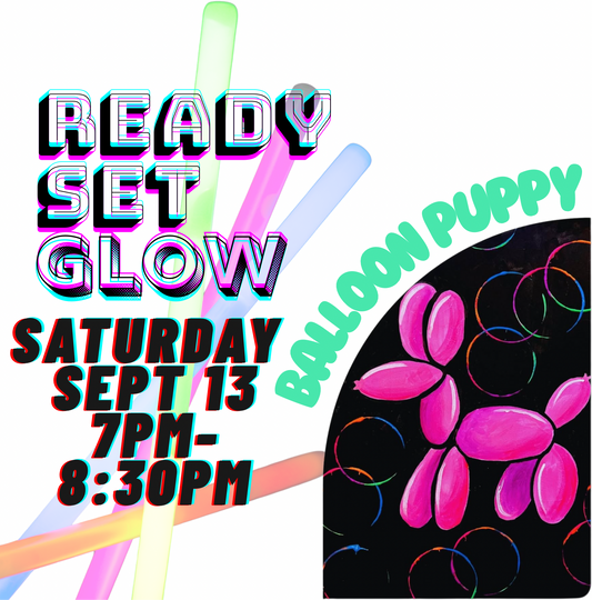 Glow in the Dark Paint Party