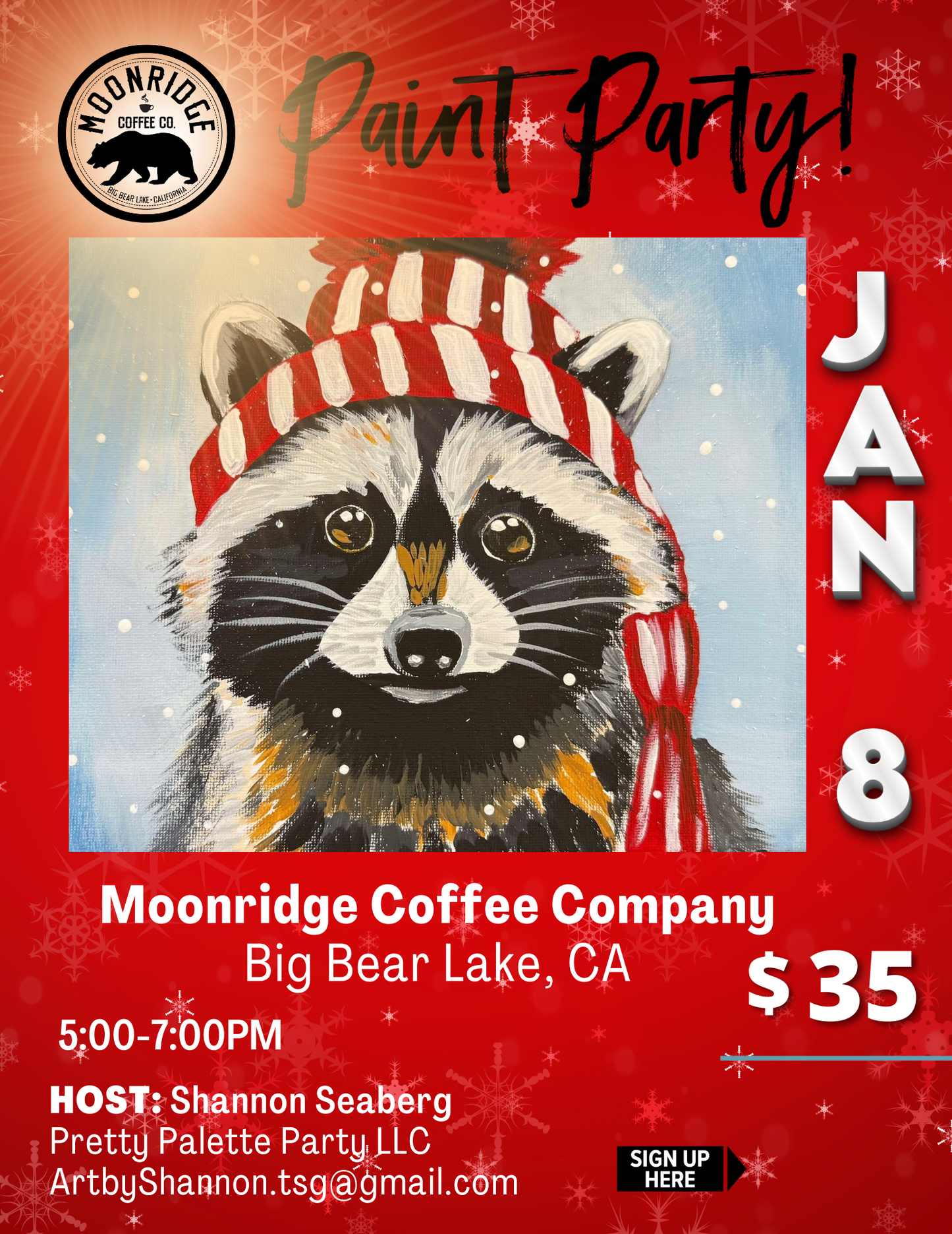 Paint in the Mountains | Big Bear Lake (January 8)