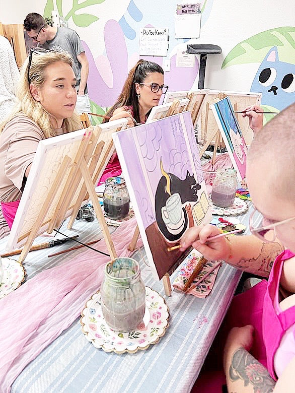 (November 9) Save the Meow Meows Paint & Sip – Fall Edition 🍂